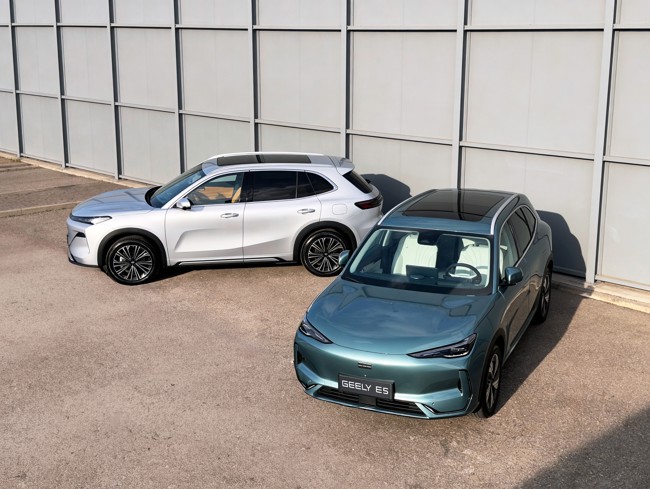 Geely revela los precios de sus primeros modelos para instalarse en el mercado español