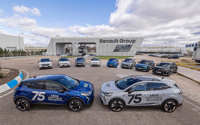 El Grupo Renault cumple 75 años de presencia industrial y comercial en España