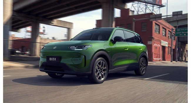 Leapmotor lanza el B03X, con 505 kilómetros de autonomía eléctrica, que llegará en verano a Europa