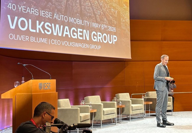 Blume (Volkswagen) pide una "una solución pragmática" sobre la normativa de CO2