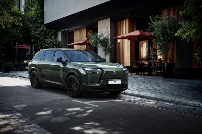 Lexus presenta el nuevo TZ, un SUV 100% eléctrico de seis plazas con hasta 540 kilómetros de autonomía