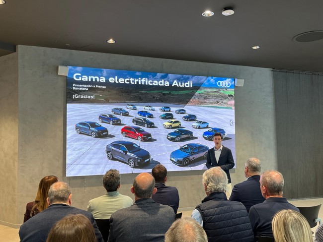 Audi aumenta en un 3,5% las ventas de su gama electrificada desde enero de 2026