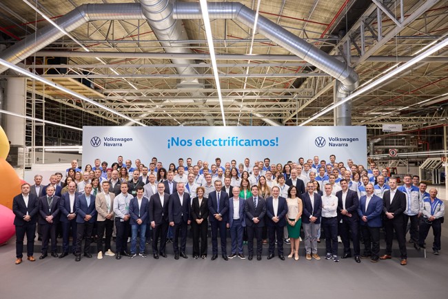 Volkswagen Navarra inicia la producción de coches eléctricos con el Skoda Epiq