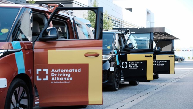 Cariad (Grupo Volkswagen) y Bosch concluyen los trabajos de su alianza de conducción autónoma