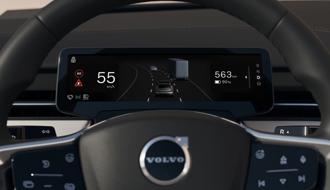 Volvo incorpora nuevas funciones de seguridad inteligente para los EX60, EX90 y ES90