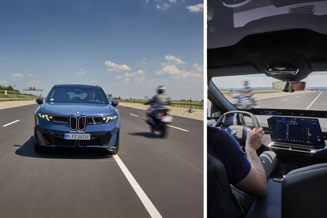 BMW amplía el equipamiento de serie en seguridad activa en sus modelos de la Neue Klasse