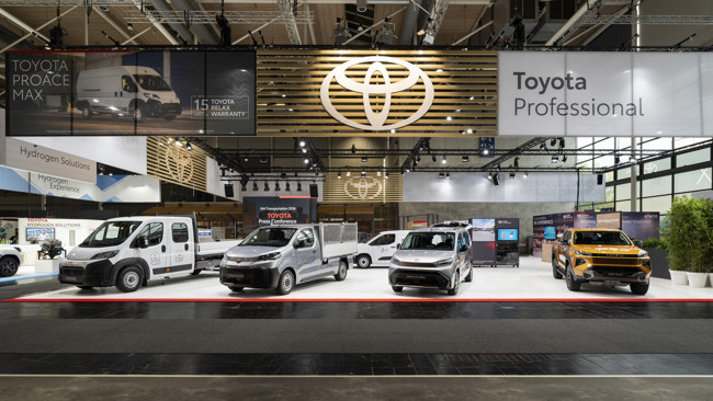 Toyota aspira a vender 200.000 vehículos comerciales en Europa en 2030, con un 8% de cuota de mercado