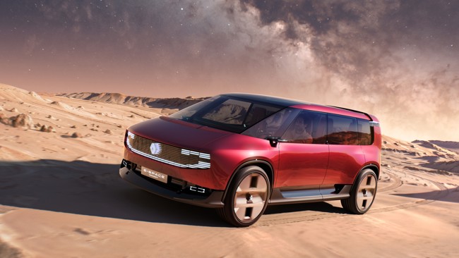 Renault presenta 'E-Space Concept', un prototipo eléctrico del Espace de grandes dimensiones