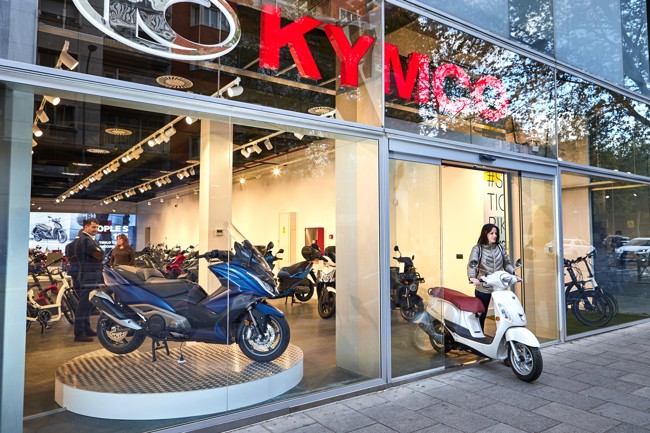 Kymco España logra por primera vez el sello 'Reduzco' tras rebajar un 8% su huella de carbono