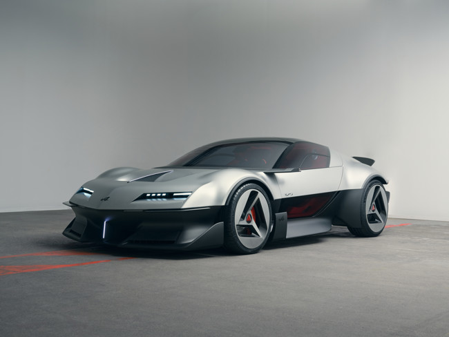 Alpine revela el prototipo A310 Vision, un "retrofurista" deportivo listo para producción