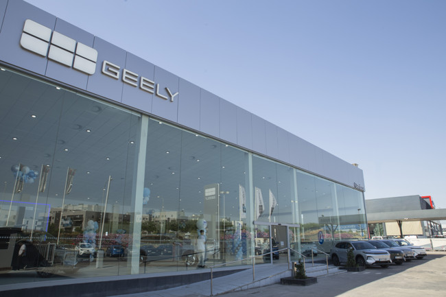 Geely Auto alcanza los 70 puntos de venta en poco más de seis meses desde su llegada a España